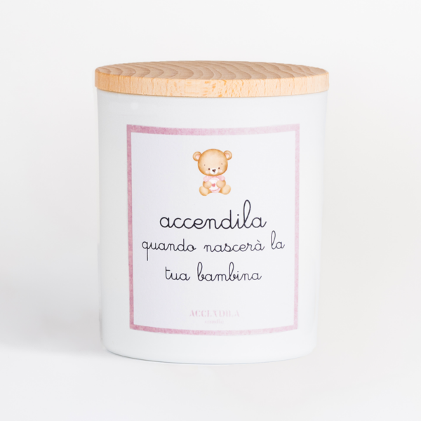 Accendila Candle BABY GIRL